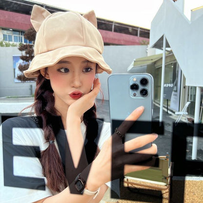 Cat Ear Bucket Hat