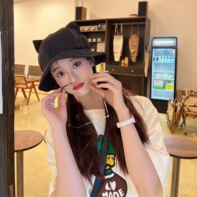 Cat Ear Bucket Hat