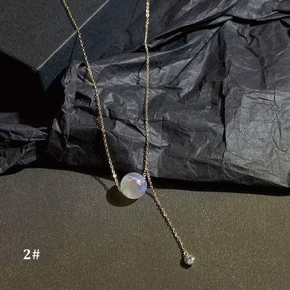 Faux Pearl Alloy Necklace