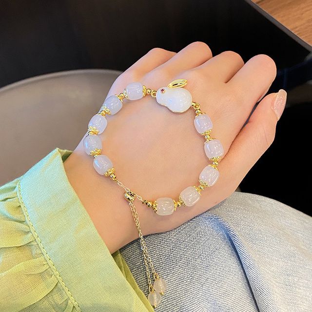 Rabbit Bead Bracelet