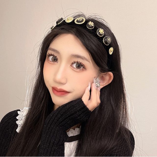 Headband Metallic Accent