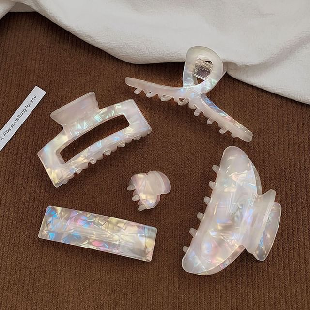 Iridescent Hair Claw / Hair Clip