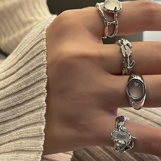 Alloy Open Ring / Set