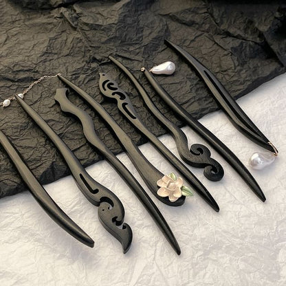 Wooden Hair Stick (various designs)