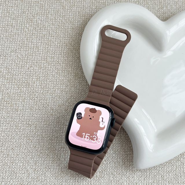 Magnetic Silicone Apple Watch Band