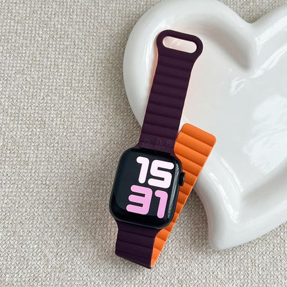 Magnetic Silicone Apple Watch Band