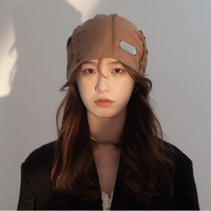 Metal Buckled Beanie