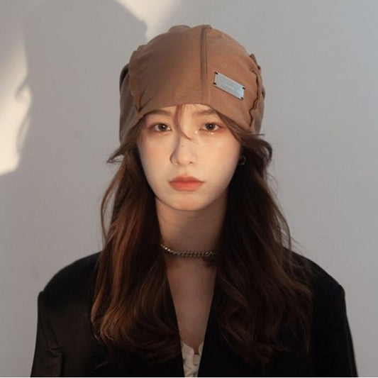 Metal Buckled Beanie