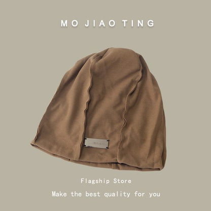 Metal Buckled Beanie