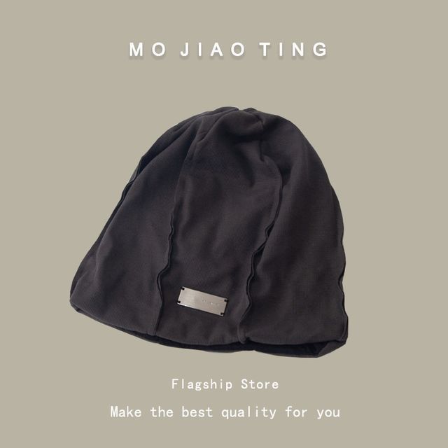 Metal Buckled Beanie