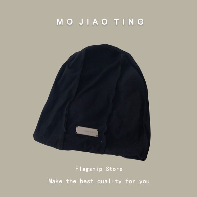 Metal Buckled Beanie