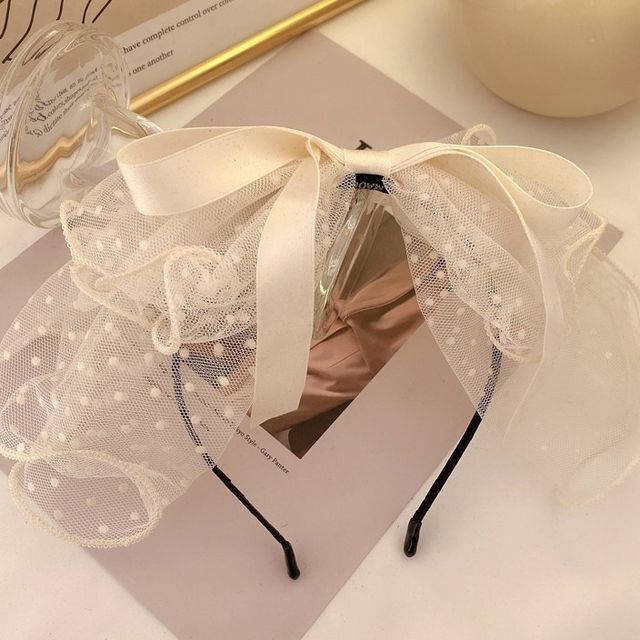 Mesh Bow Hair Clip (Various Designs)