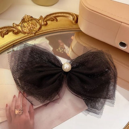 Mesh Bow Hair Clip (Various Designs)