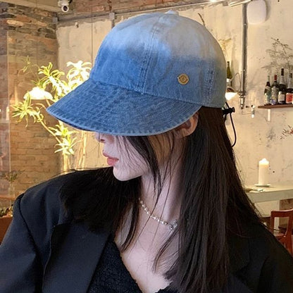 Ombre Denim Cap