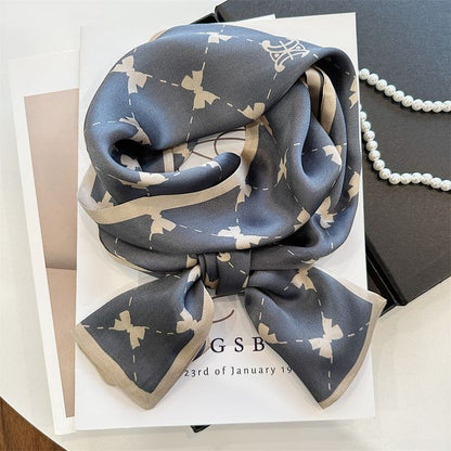 Print Silk Scarf