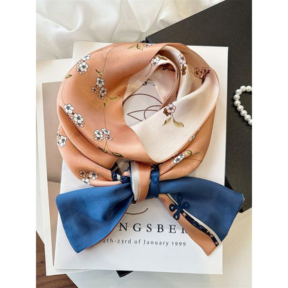 Silk Scarf Floral