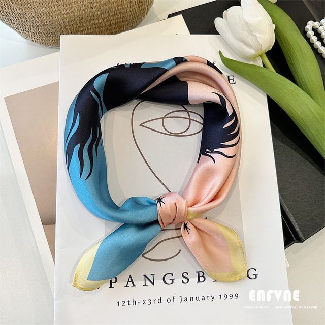 Silk Scarf Print