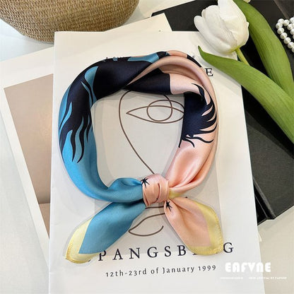 Silk Scarf Print