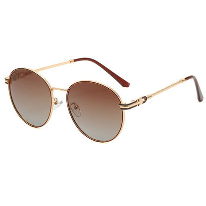 Sunglasses Frame Polarized Round Metal