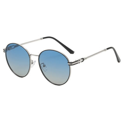 Sunglasses Frame Polarized Round Metal