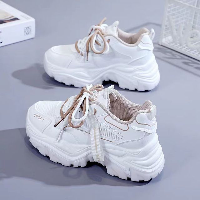 Platform Lace Up  Sneakers