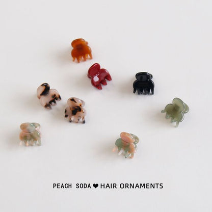 Lot de 2 : Pince à cheveux en acrylique