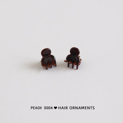 Lot de 2 : Pince à cheveux en acrylique