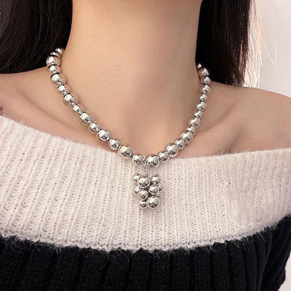 Pendant Alloy Choker Bead