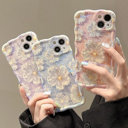 Flower Print Phone Case