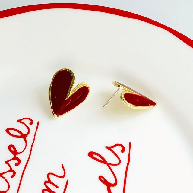 Heart Alloy Earring