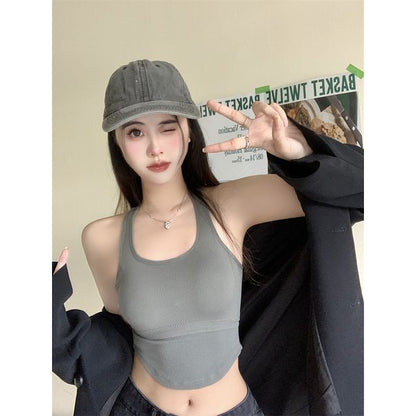 Padded Plain Top Halter