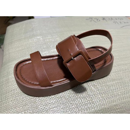 Slingback Platform Sandals