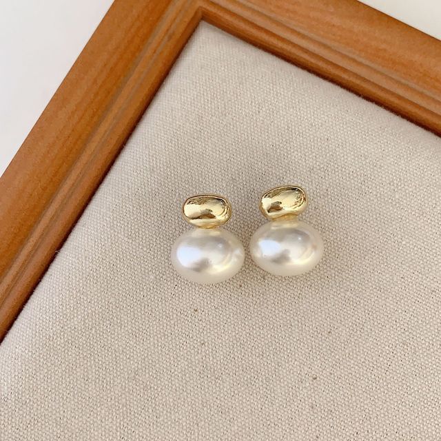 Faux Pearl Alloy Earring (various designs)