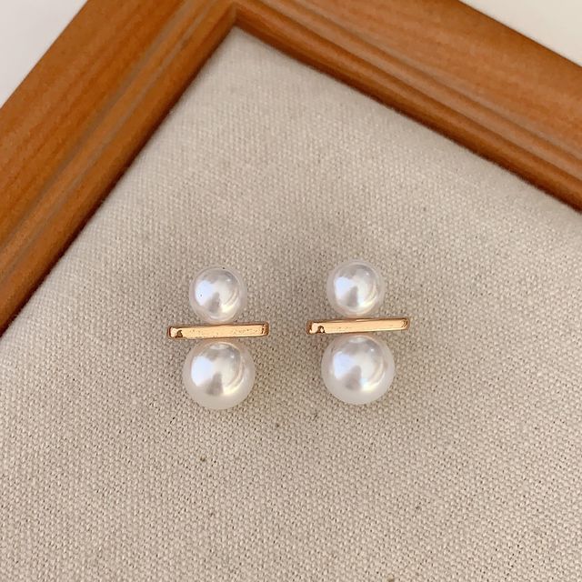 Faux Pearl Alloy Earring (various designs)