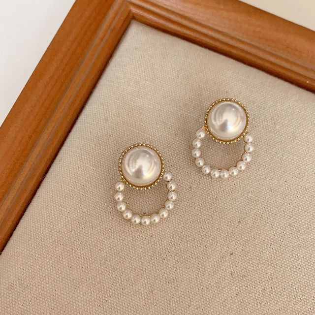 Faux Pearl Alloy Earring (various designs)