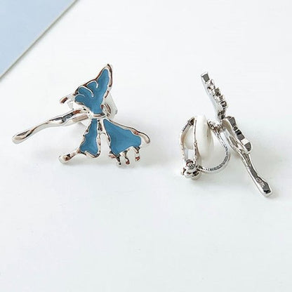 Butterfly Stud Earring / Clip-On Earring