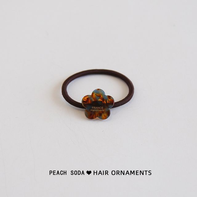 Floral Acetate Hair Tie