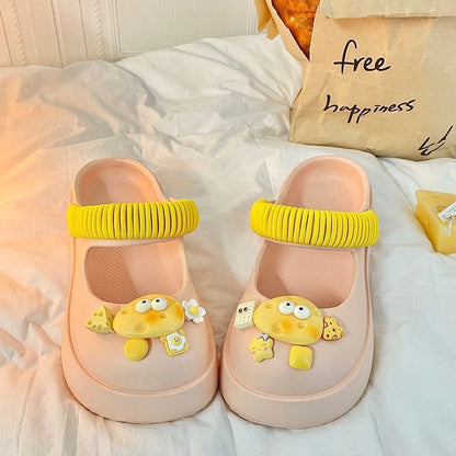 Platform Two Tone Sandals