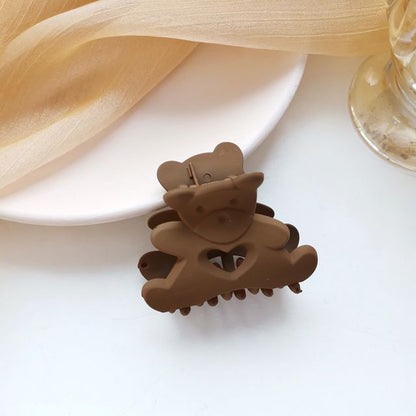 Matte Bear Hair Clamp