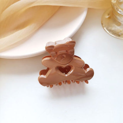 Matte Bear Hair Clamp