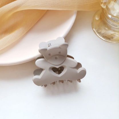Matte Bear Hair Clamp