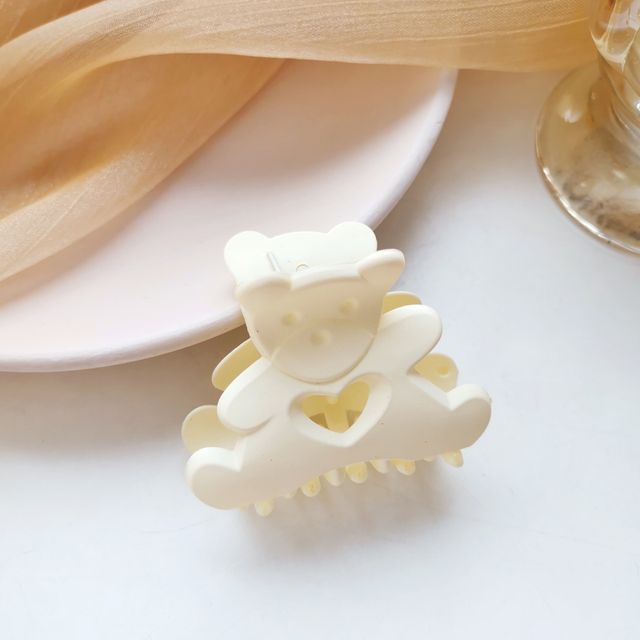 Matte Bear Hair Clamp