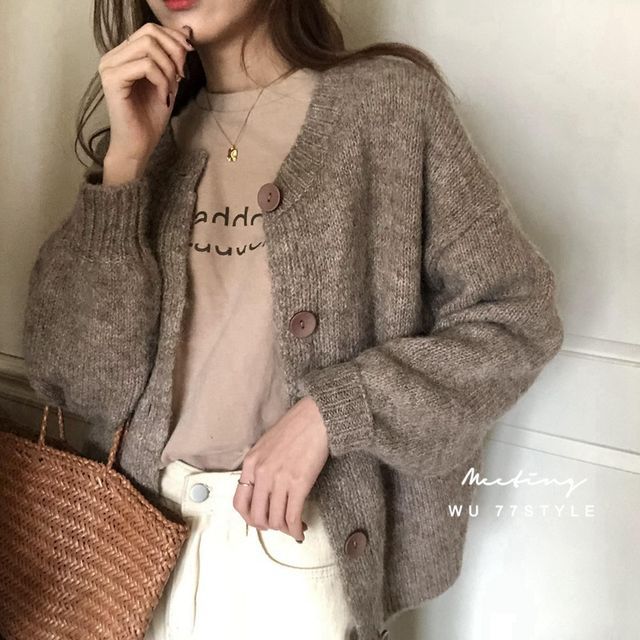 Short-Sleeve Crew Neck Lettering T-Shirt