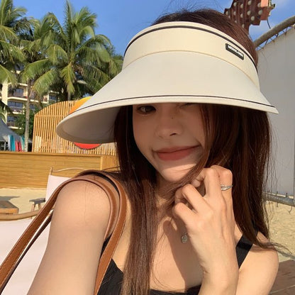 Hat Sun Trim Contrast