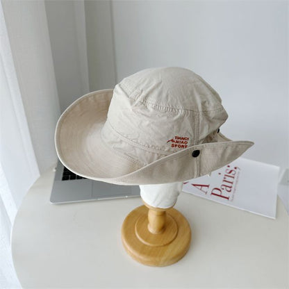 Sun Hat Lettering Embroidered