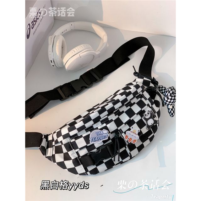 Printed Sling Bag / Bag Charm / Set