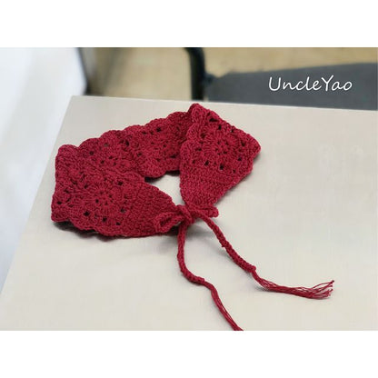 Eyelet Knit Headband