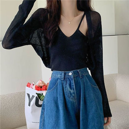 Plain Bolero Cardigan