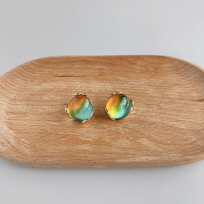 Faux Gemstone Faux Pearl Alloy Choker