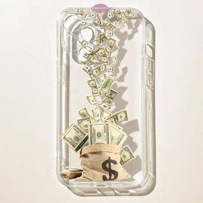 Money Bag Transparent Phone Case